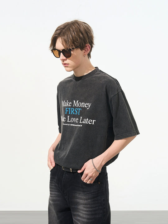 Harsh and Cruel Make Money Printed Tee