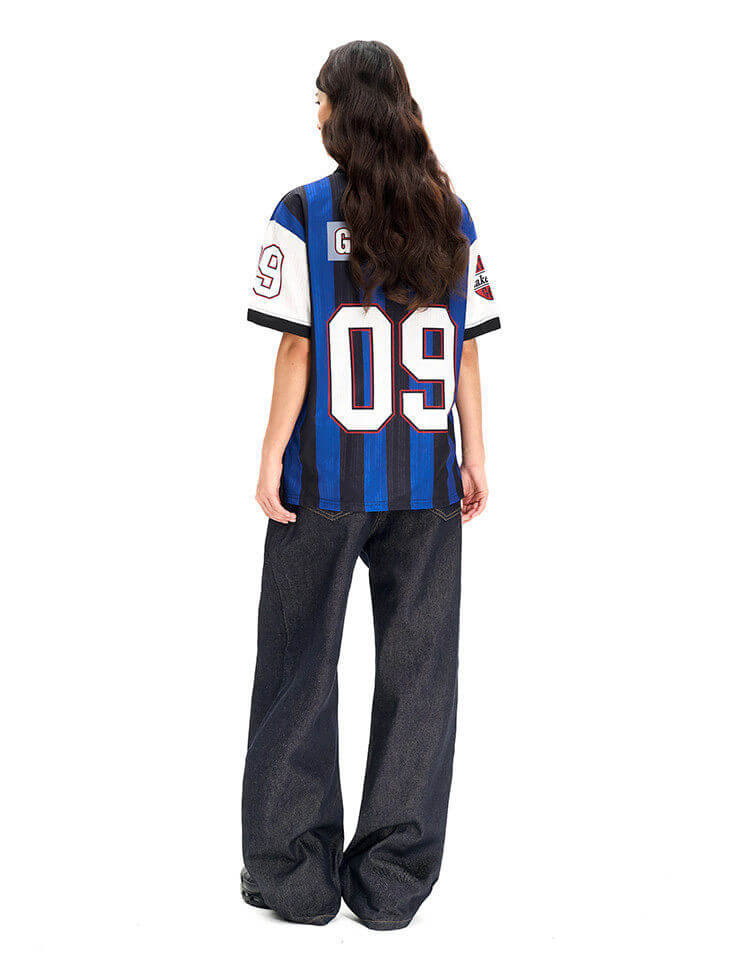 F3F Select Contrast Stripe Short Sleeve Polo Soccer Jersey | Face 3 Face