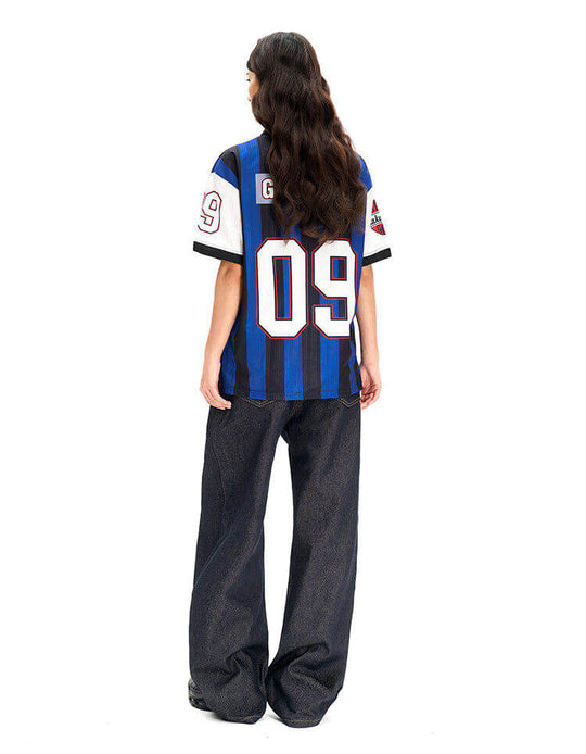 F3F Select Contrast Stripe Short Sleeve Polo Soccer Jersey | Face 3 Face