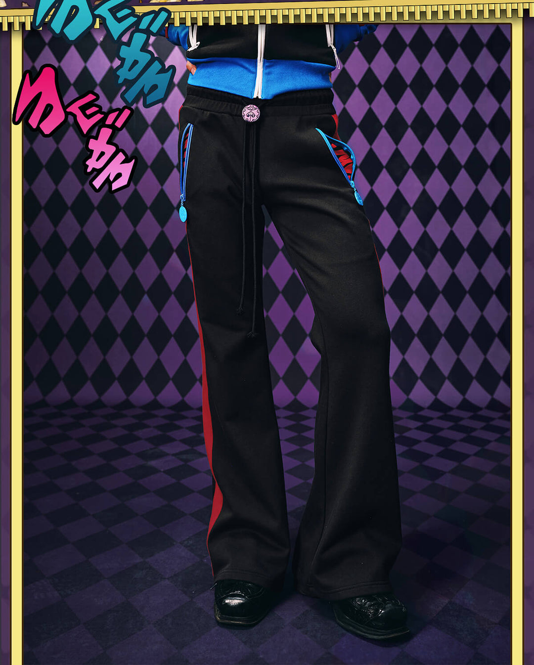 MEDM × JOJO Color Block Side Stripe Track Pants | Face 3 Face