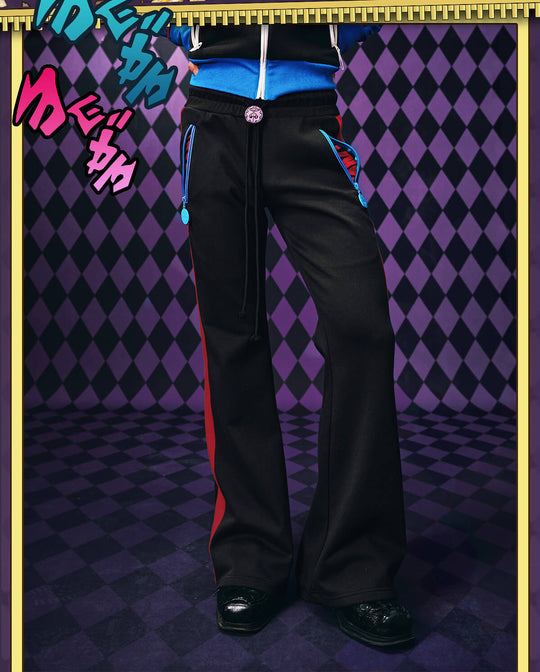 MEDM × JOJO Color Block Side Stripe Track Pants | Face 3 Face