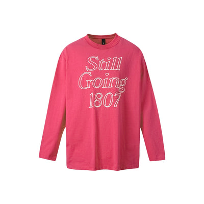 1807 STILL GOING Jelly Print Long Sleeve Tee | Face 3 Face