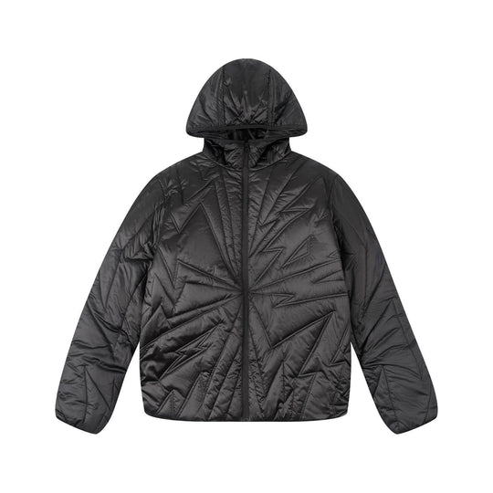 1807 Lightning Hooded Down Jacket | Face 3 Face
