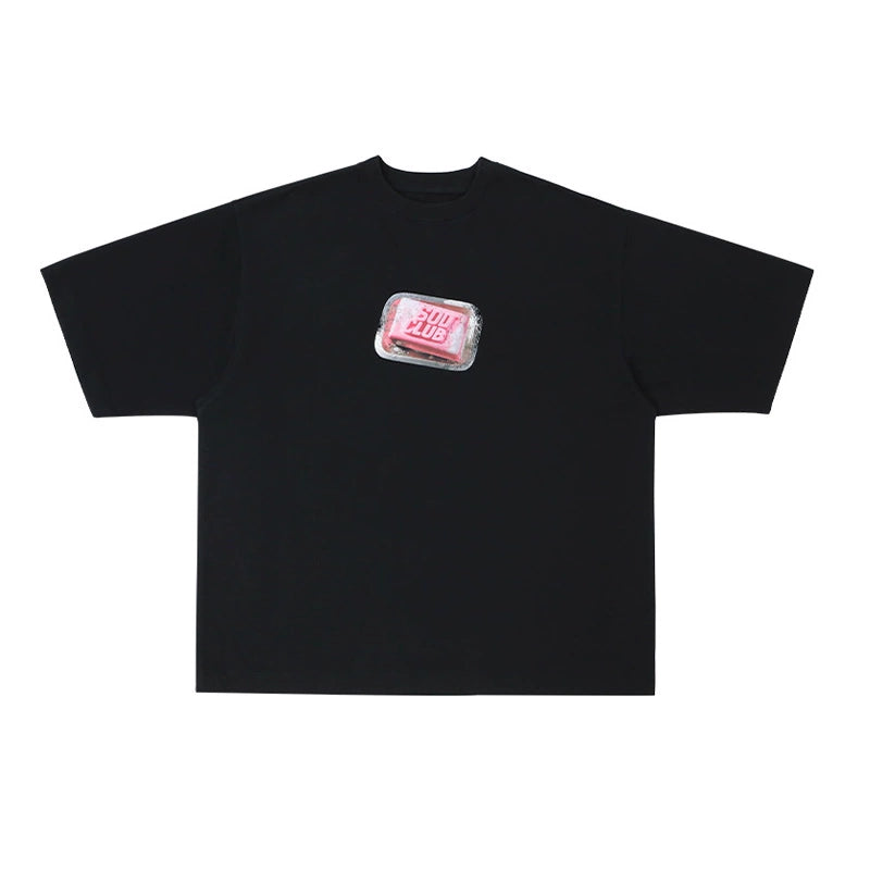 SOD Co. SOD Club Print Washed Tee | Face 3 Face