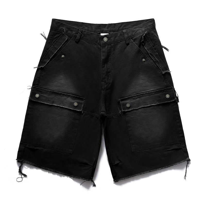 Remedy Washed Work Pocket Shorts | Face 3 Face