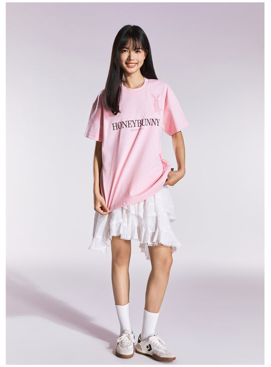 Remedy HONEYBUNNY Rabbit Embroidery Tee | Face 3 Face