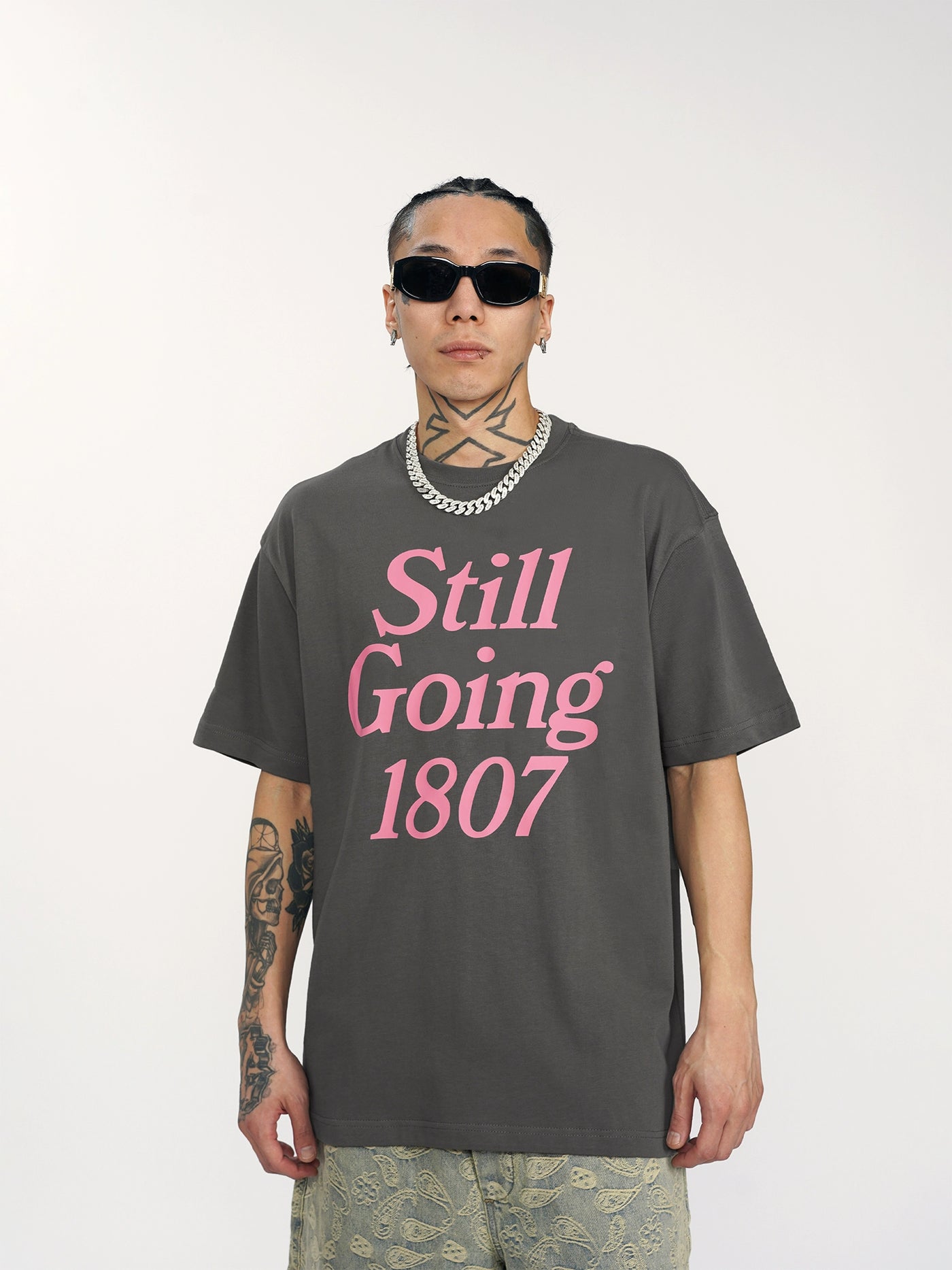 1807 STILL GOING Large Print Tee | Face 3 Face