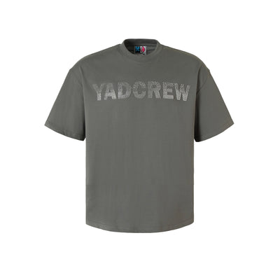 YADcrew Logo Bead Tube Embroidery Tee | Face 3 Face