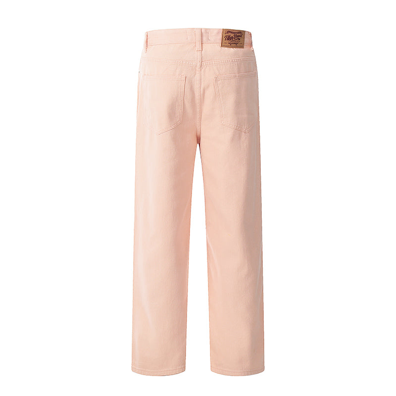 F3F Select Loose Wide Leg Color Denim Pants