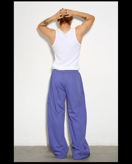 NOVACAM Inspired Embroidered Curved Baggy Sweatpants | Face 3 Face