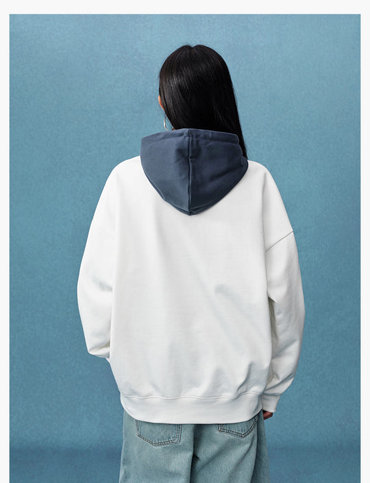 MEDM Layered Look Color Block Hoodie | Face 3 Face
