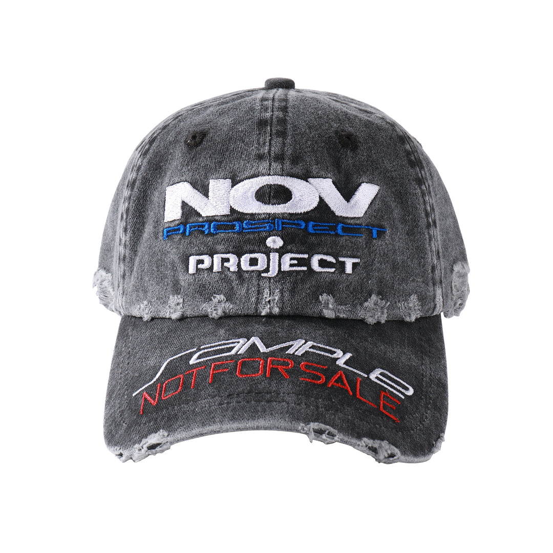 NOVACAM Distressed NOV Logo Embroidered Dad Hat | Face 3 Face