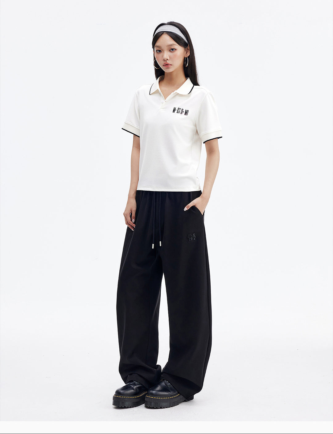 MEDM Wide Leg Sports Sweatpants | Face 3 Face