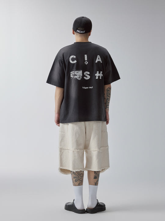 F2CE Knee Stitching Shorts | Face 3 Face