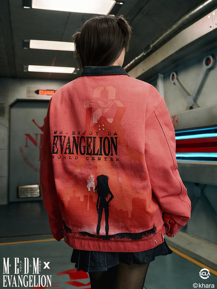 MEDM x EVA Unit-01, Unit-02 Washed Detroit Jacket | Face 3 Face