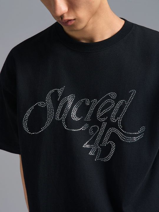 S45 Rhinestone Logo Tee | Face 3 Face