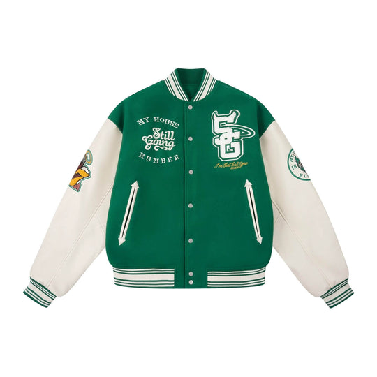 1807 Devil Angel Varsity Jacket | Face 3 Face