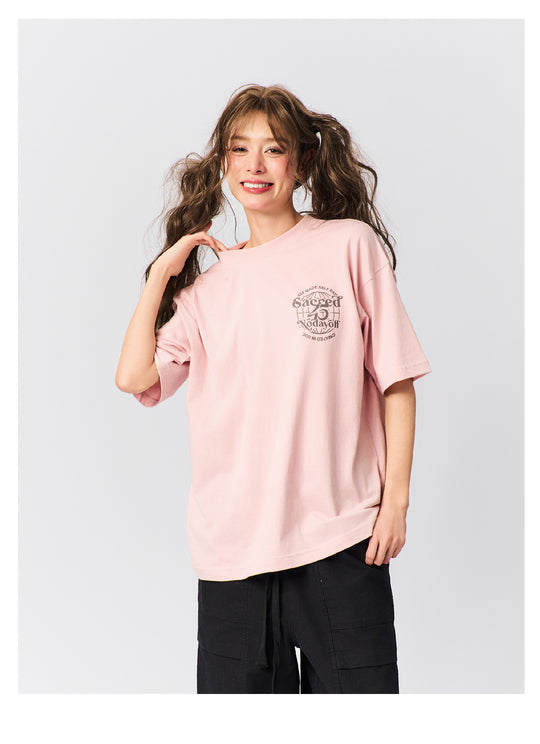 S45 New Earth Logo Printed Tee | Face 3 Face