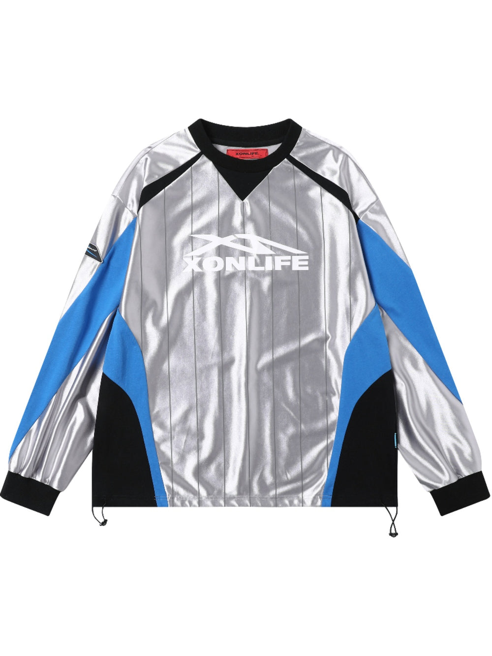 XONLIFE Liquid Metal Silver Stripe Jersey | Face 3 Face