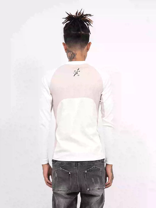 TGFCLUB Slim Fit Logo Print Basic Long Sleeve Tee | Face 3 Face