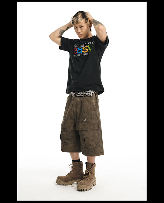 NOVACAM easy Letters Print Tee | Face 3 Face