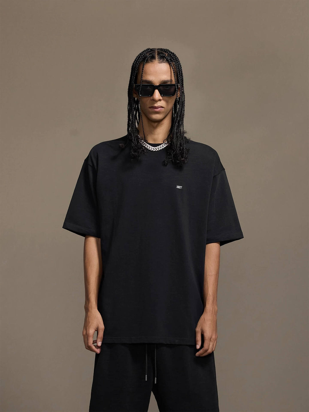 1807 Small Box Logo Patch Tee | Face 3 Face