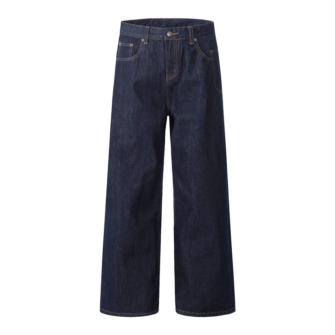 F3F Select Wide Leg Dark Blue Jeans | Face 3 Face
