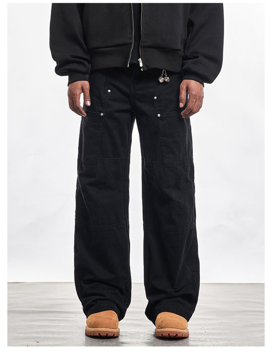 F3F Select Line Stitching Pocket Work Pants | Face 3 Face