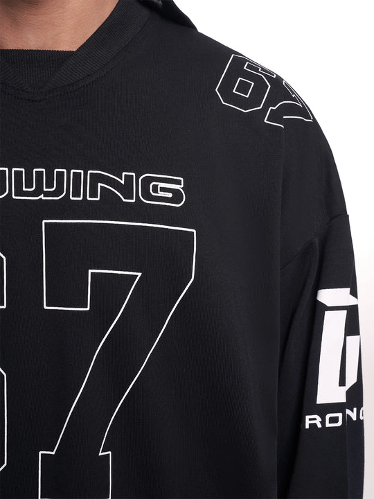 F3F Select 67 Number Long Sleeve Hockey Jersey | Face 3 Face