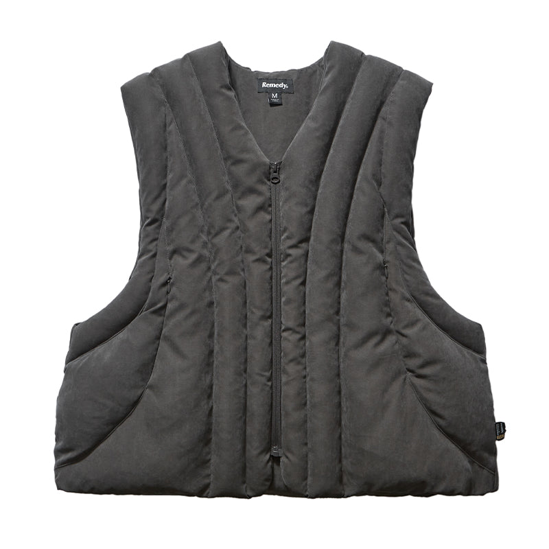 Remedy Camouflage Stitch Down Vest | Face 3 Face