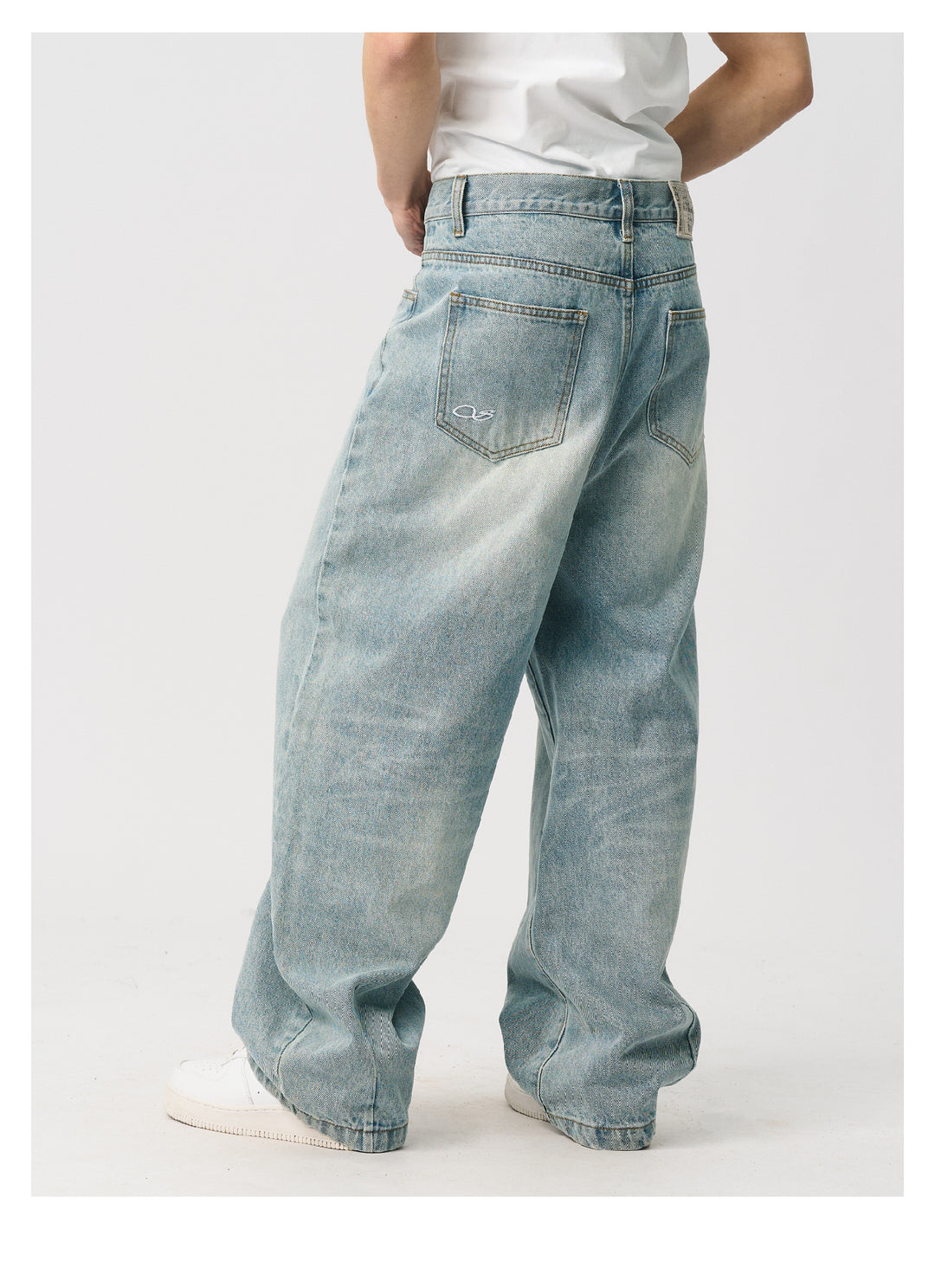 S45 Multicolor Balloon Baggy Jeans | Face 3 Face