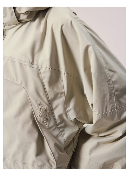 Remedy Backpack Design Hooded Windbreaker Jacket | Face 3 Face