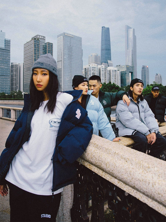 Remedy x STA STARMD SR Logo Puffer Jacket | Face 3 Face