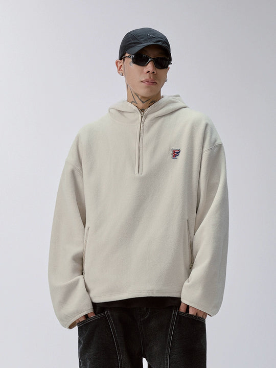 F2CE Fleece Half Zip Pullover Hoodie | Face 3 Face