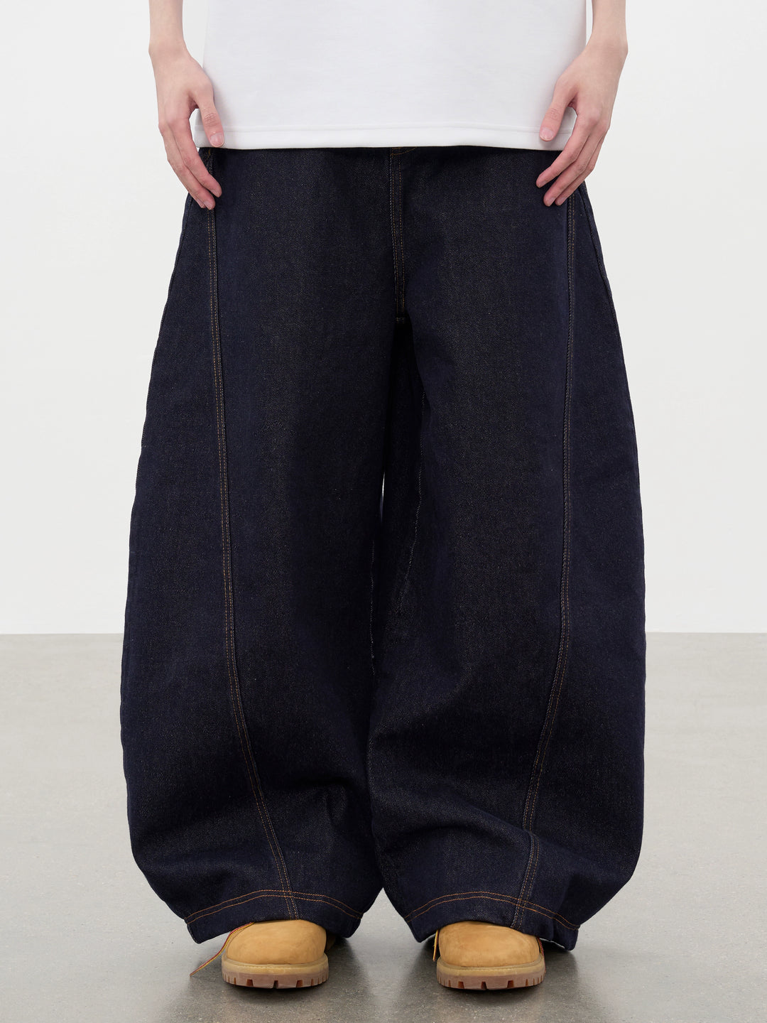 AFGK Patchwork Denim Baggy Jeans | Face 3 Face