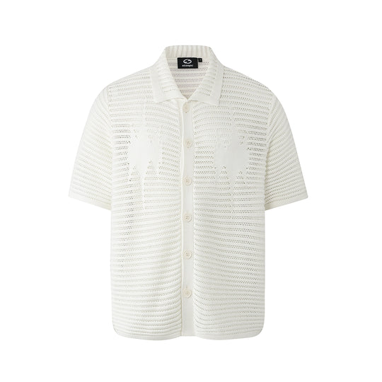 STEEPC Jacquard Short Sleeve Knit Shirt | Face 3 Face