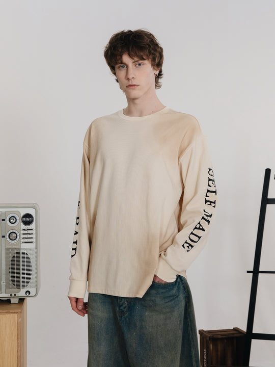 S45 Vintage Spray Dirty Long Sleeve Tee | Face 3 Face