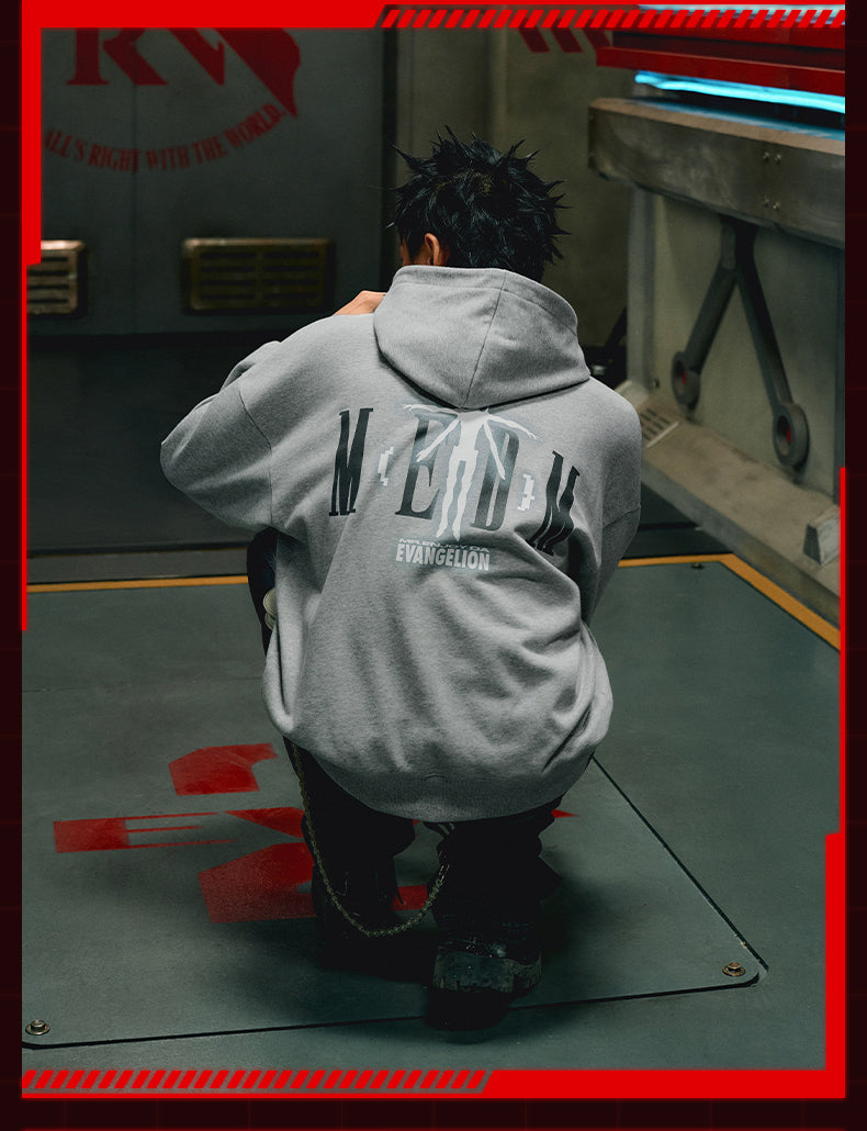 MEDM x EVA Unit-13 Kaworu Nagisa Hoodie | Face 3 Face