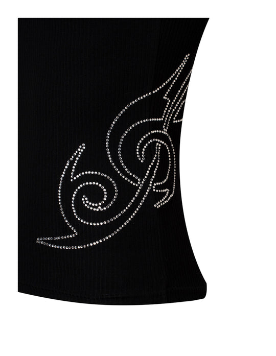 KARMANISTIC Rhinestone Embellished Tank Top | Face 3 Face
