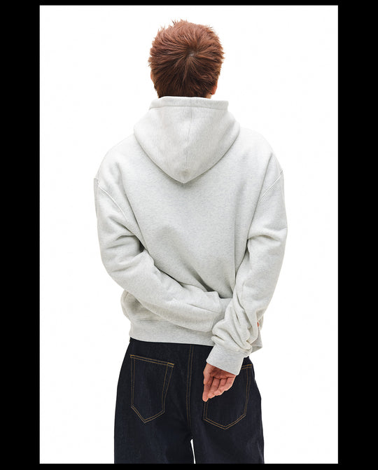 NOVACAM Vintage Monogram Print Zip Up Hoodie | Face 3 Face