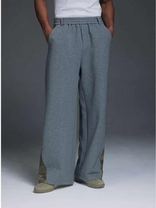 NOVACAM Camouflage-Accent Flare Sweatpants | Face 3 Face