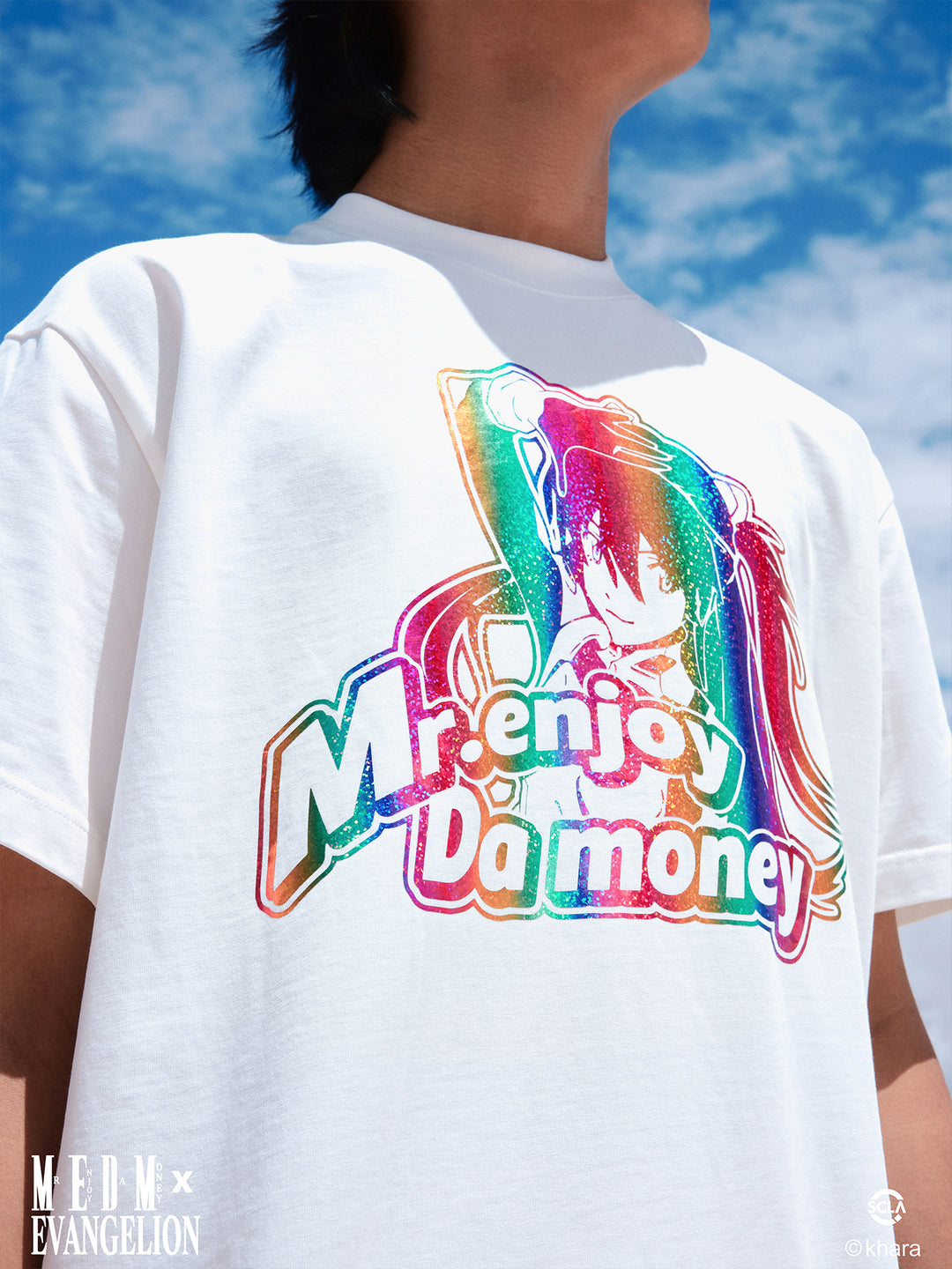 MEDM x EVA Colorful Character Print Tee | Face 3 Face