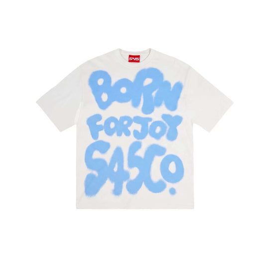 S45 Graffiti Letter Print Short Sleeve Tee | Face 3 Face