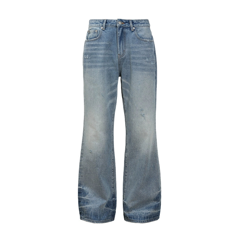 UNTILWERICH Vintage Washed Flared Jeans | Face 3 Face