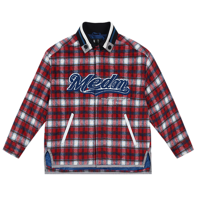 MEDM Plaid Quilting Flannel Jacket | Face 3 Face