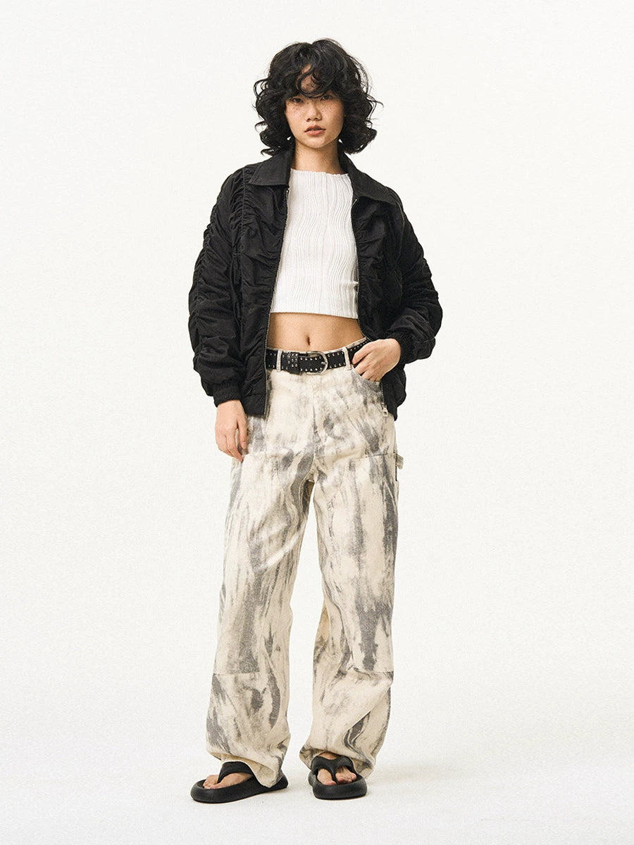 EMPTY REFERENCE Functional Pleated Jacket | Face 3 Face