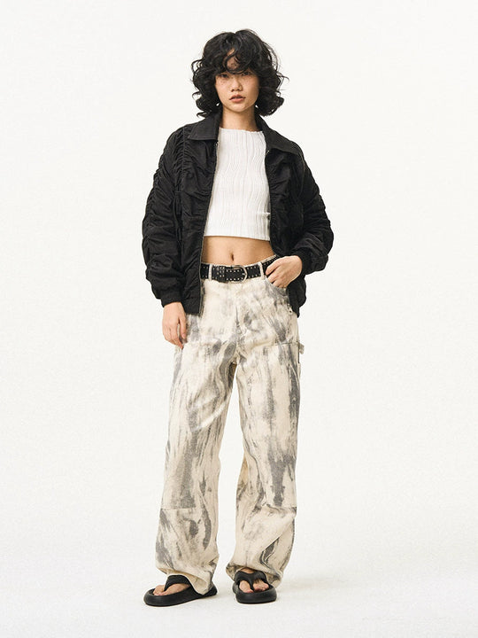 EMPTY REFERENCE Functional Pleated Jacket | Face 3 Face