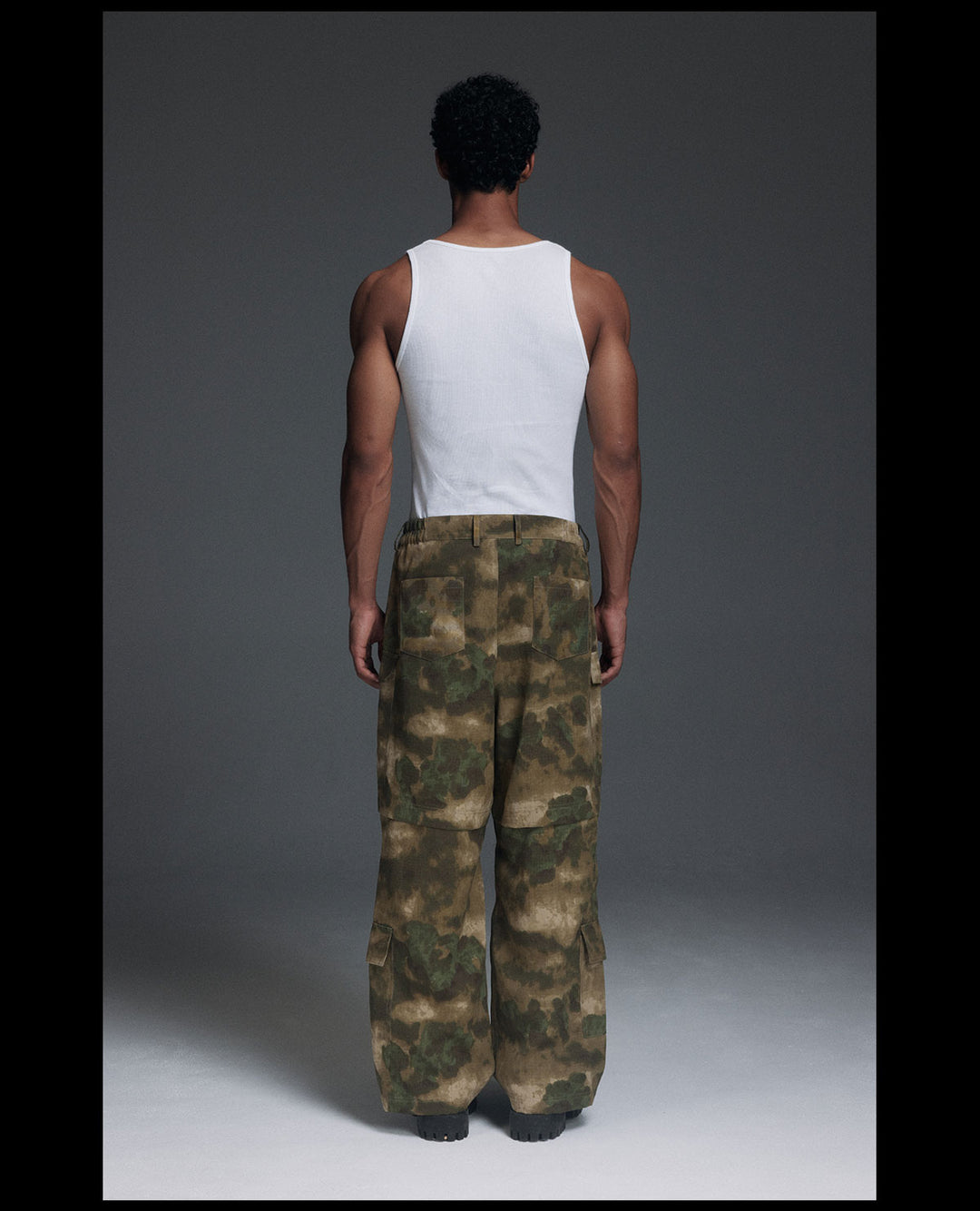 NOVACAM Camouflage Multi-Pocket Baggy Work Cargo Pants | Face 3 Face