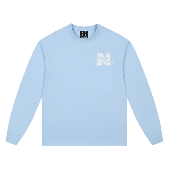 MEDM Basic M Logo Printed Long Sleeve Tee | Face 3 Face