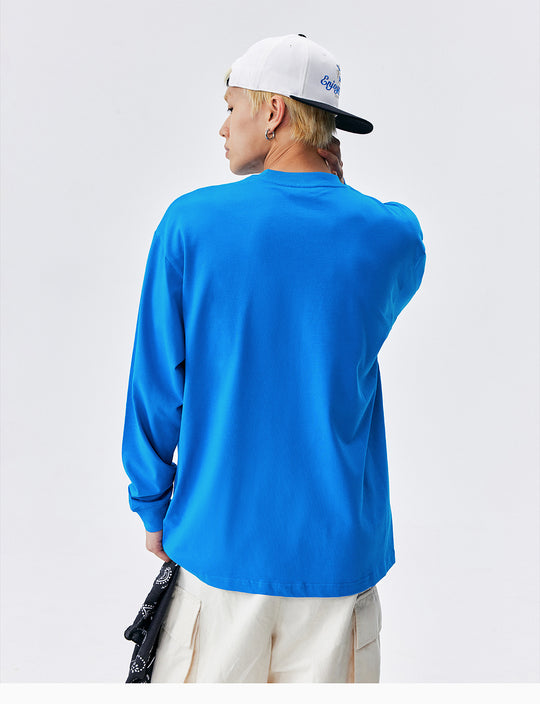 MEDM Pearl Patch Logo Long Sleeve Tee | Face 3 Face